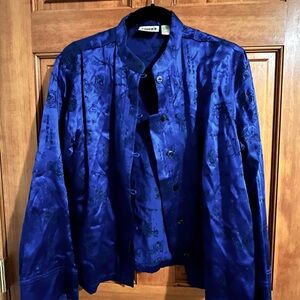Chico's Royal Blue Lightweight Jacket